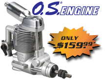 O.S. Engines Non-ring 60W Carburetor F4030 Muffler OSM34800